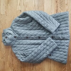 (M) Eddie Bauer Quilted Down Filled Jacket Outside Cozy Seasonal Snow Cold